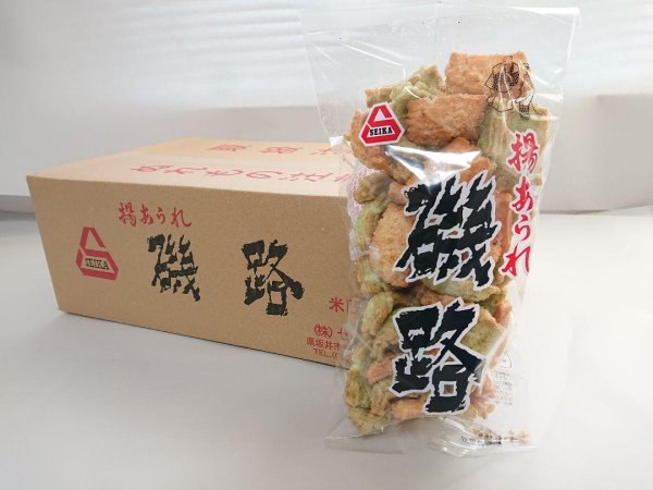 画像1: [ 訳あり値引き ] 米匠堂磯路130g×10袋箱入（セイカ食品）おかき/かきもち [ 賞味期限2024年7月14日 ] (1)